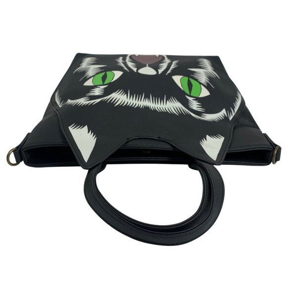 Disney Loungefly Hocus Pocus Thackery Binx Black Cat Handbag Purse NO STRAP - Picture 8 of 9